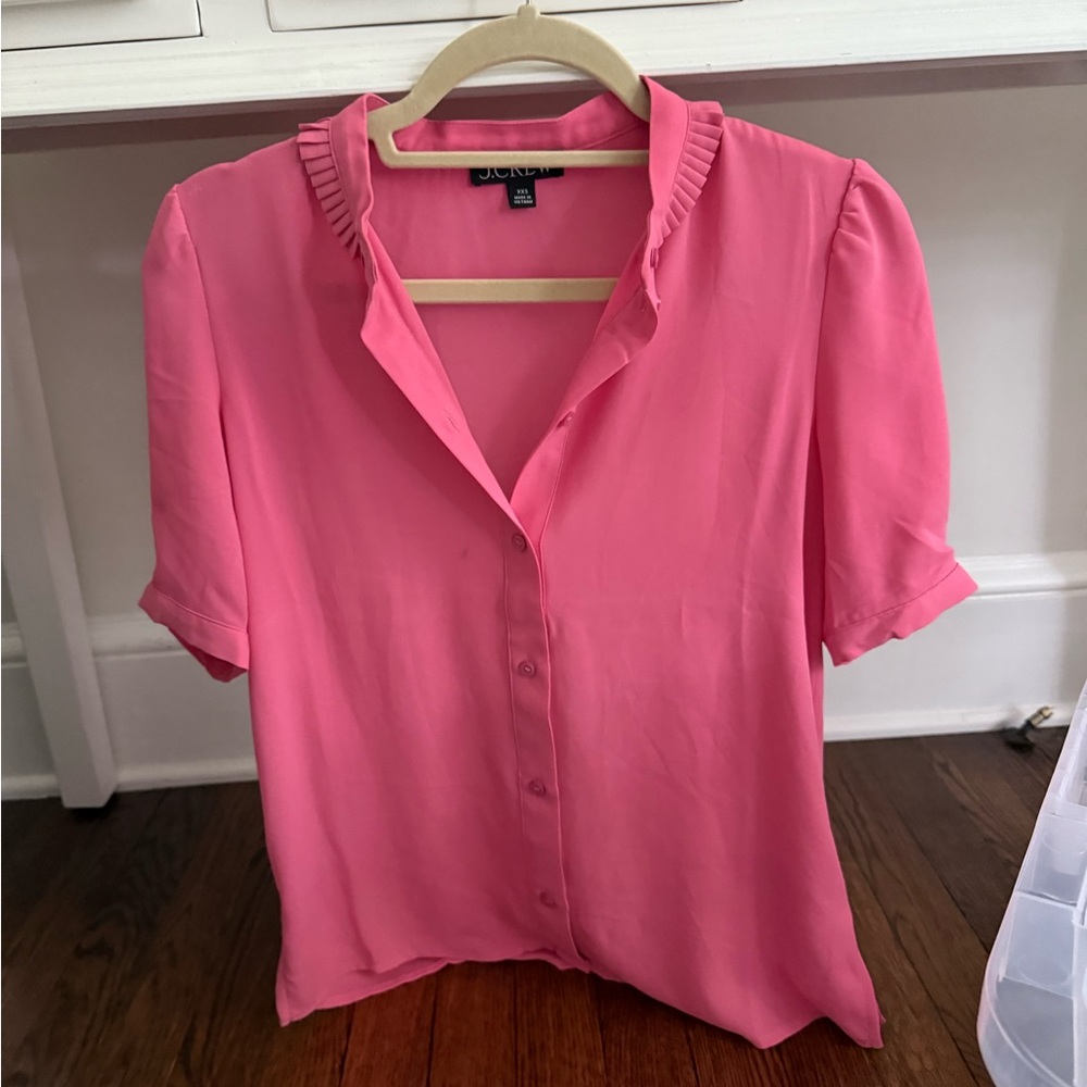 J. Crew Drapey button-up top